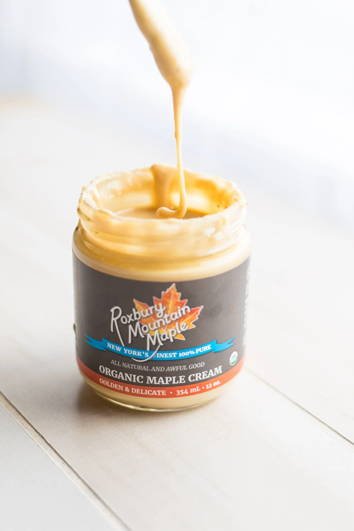 Organic Maple Cream - Golden and Delicate — Roxbury Mountain Maple